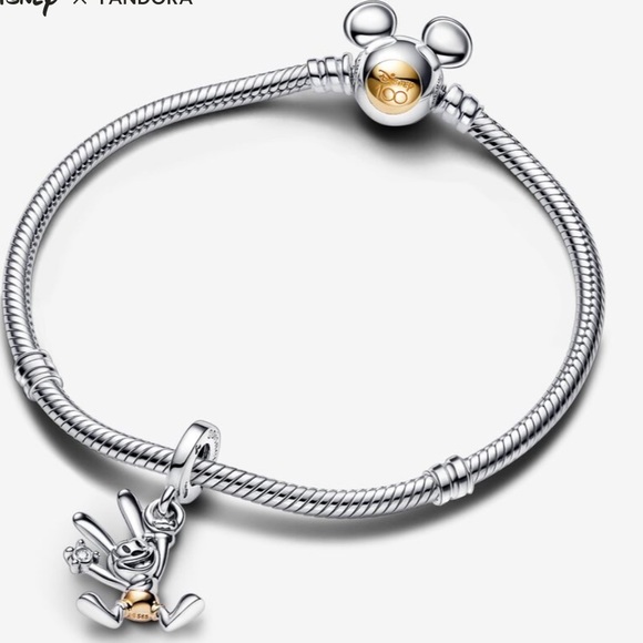 NWOT Disney 100th Anniversary Oswald Lab-grown Diamond Dangle Charm - Picture 5 of 9